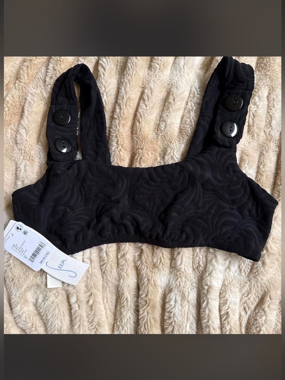 NWT Seea Georgia Swimsuit Set - Sunray Black - Picture 5 of 6
